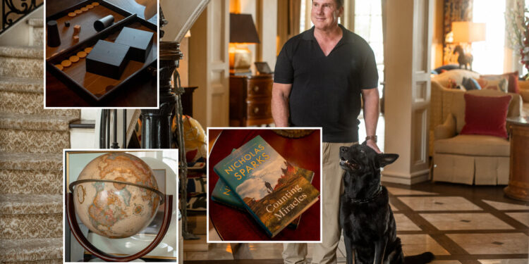 Nicholas Sparks Talks ‘Counting Miracles’ and More at His North Carolina Home