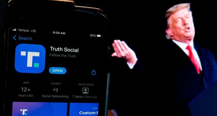 Donald Trump’s social media group in talks to buy crypto trading venue
