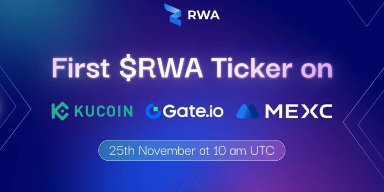 RWA Inc Announces $RWA Token Launch Across Major Exchanges on November 25, 2024