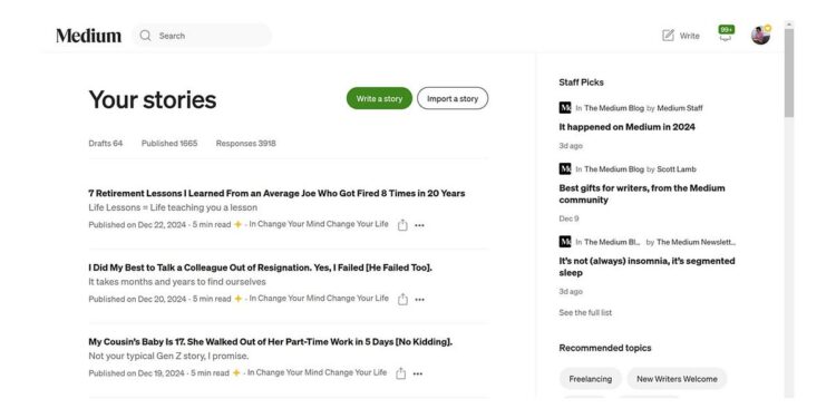 What I Learned About Online Writing After Publishing 1665 Articles [!] in 4 Years | by Aldric Chen | The Startup | Dec, 2024