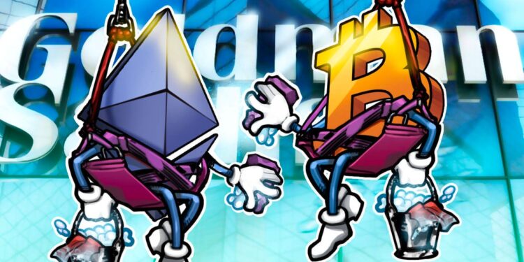 Crypto Biz: Goldman Sachs stacks ETH, BTC