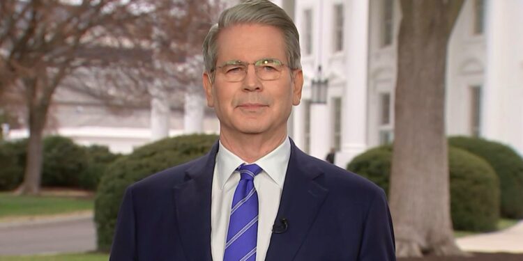 Treasury Secretary Bessent said the White House is focused on the ‘real economy’ and not concerned about ‘a little’ market volatility