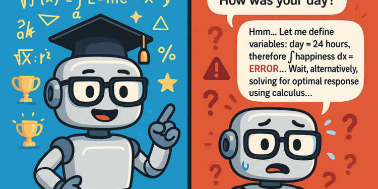 Why Reasoning Models Are Geniuses in Math But Dumb in Everything Else | by MKWriteshere | Jul, 2025