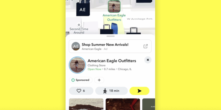 American Eagle makes back-to-school push with Snapchat features