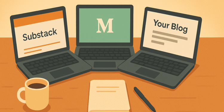 Substack, Medium, or Your Own Blog? How to Pick the Right Platform for Your Writing | by Alan Jones | The Startup | Aug, 2025