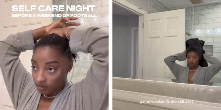 Simone Biles Reveals Glimpse Inside Her Palatial Chicago Home as She Cheers on NFL Star Husband Jonathan Owens