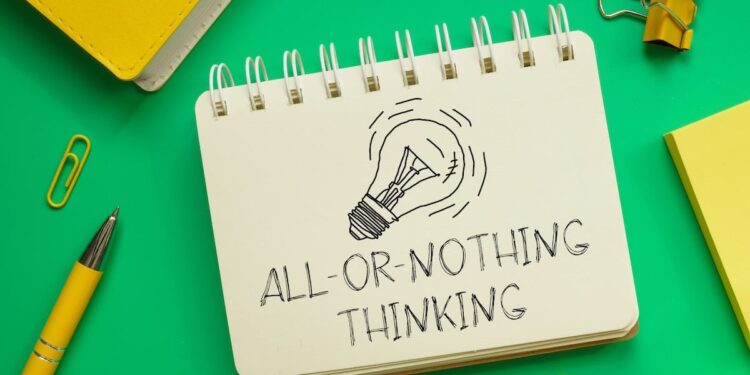 How To Stop All Or Nothing Thinking About Your Money