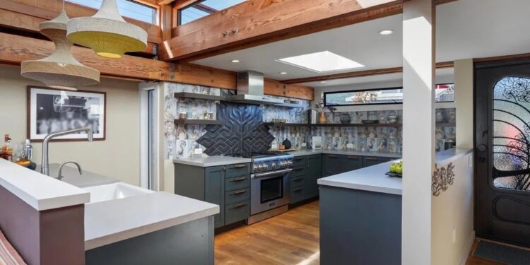 Remarkable Floating Home in Sausalito That Starred in Jennifer Garner Hit ‘The Last Thing He Told Me’ Is Listed for $3 Million