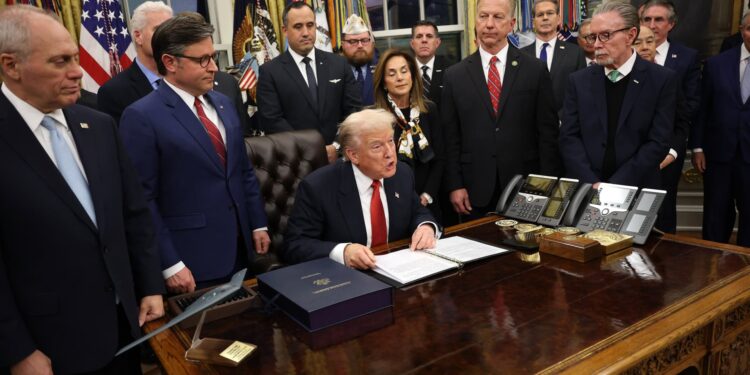 Trump ends government shutdown, signs funding bill