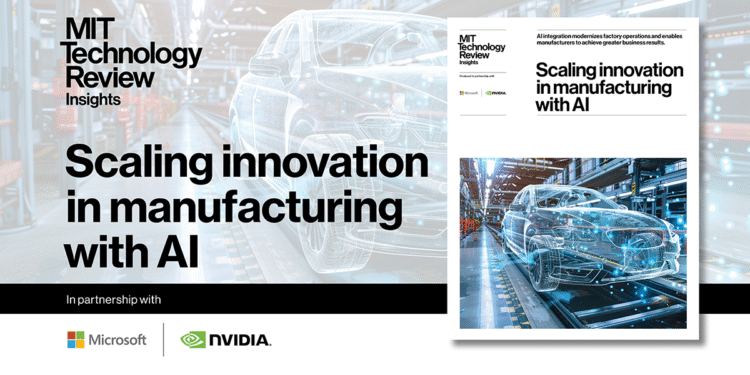 Scaling innovation in manufacturing with AI