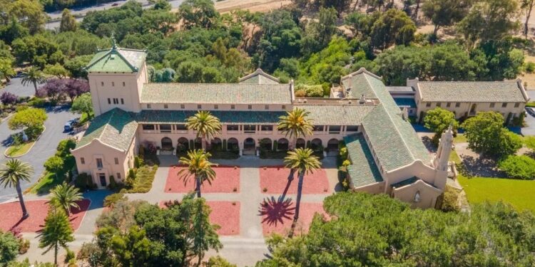 Historical California Seminary With 57 Bedrooms and a Private Barber Shop Hits the Market for Just $1