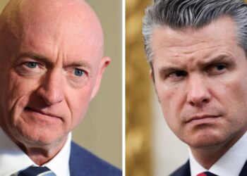 Sen. Kelly sues DOD Sec. Hegseth, says he was punished for ‘disfavored political speech’