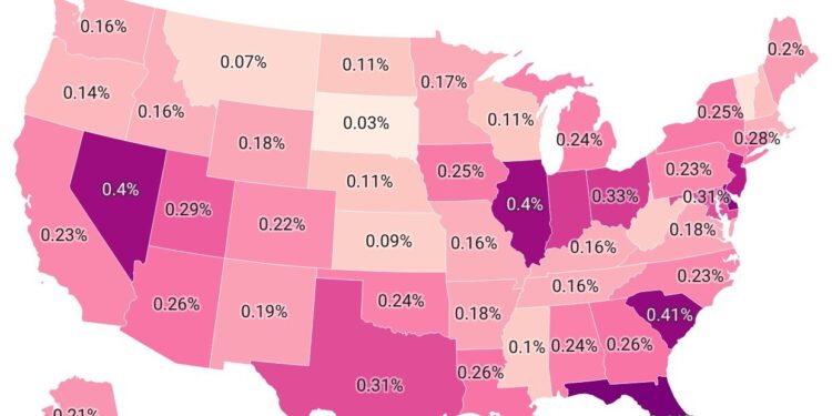 Florida Had the Most Foreclosures in the U.S. in 2025 as Rates Continue To Rise Across the Nation