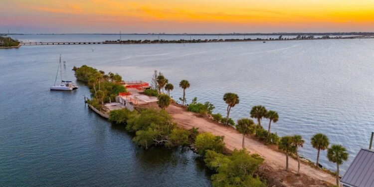 Space Coast Developer Lists Island Property That Was Once Home to Florida’s Iconic ‘Annie the Dragon’ for $7 Million