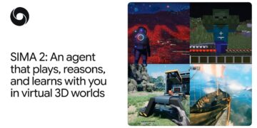 SIMA 2: A Gemini-Powered AI Agent for 3D Virtual Worlds