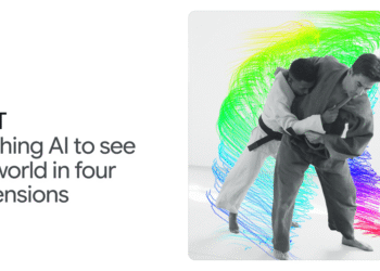 D4RT: Unified, Fast 4D Scene Reconstruction & Tracking