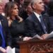 Trump condemns racist video showing Obamas as apes after removing it
