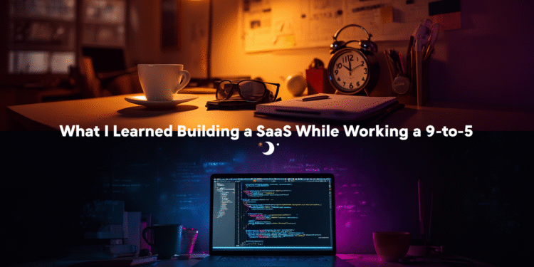 What I Learned Building a SaaS While Working a 9-to-5