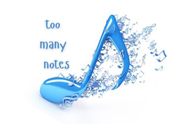 Too many notes