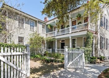 Beautifully Renovated 1895 Charleston Home With Color-Drenched Rooms and Multiple Porches Lists for $2.2 Million