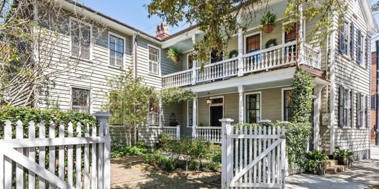 Beautifully Renovated 1895 Charleston Home With Color-Drenched Rooms and Multiple Porches Lists for $2.2 Million