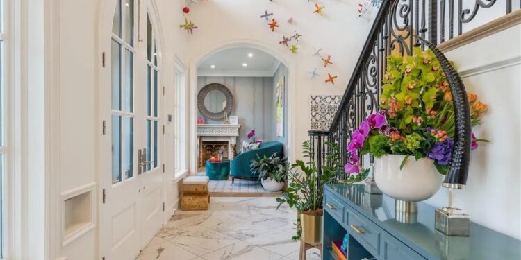 University Park Mansion With Playful Easter Egg Interiors and $1 Million in Upgrades Snaps Up a Buyer Just Days After Listing for $5.7 Million