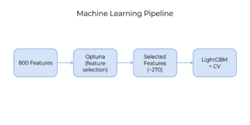 Feature Selection on 800 Anonymized Features with Optuna and LightGBM