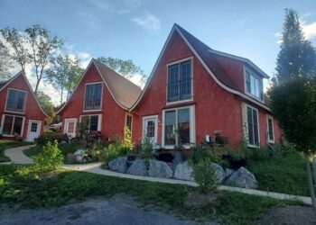 Inside New York’s Hidden Tiny-Home Community Where Residents Have the Chance To Live a Real-Life Fairy Tale