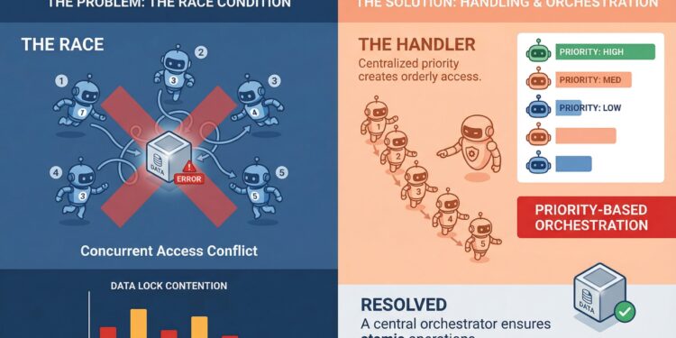 Handling Race Conditions in Multi-Agent Orchestration