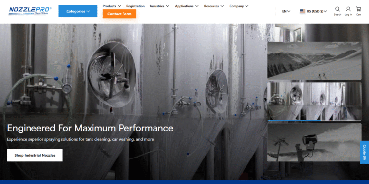 NozzlePro launches ecommerce capability for distributors