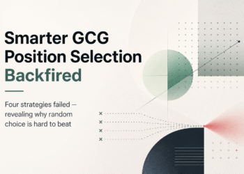 I Tried Four Smarter Ways to Select Positions in GCG.