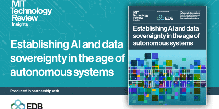 Establishing AI and data sovereignty in the age of autonomous systems