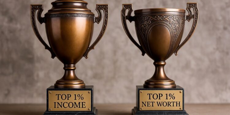 Top 1% Income vs. Top 1% Net Worth: Which Is Harder to Get?