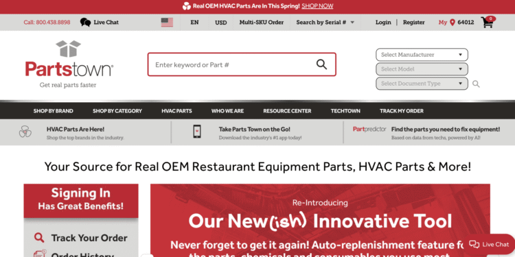 Parts Town updates PartPredictor with new AI-backed features