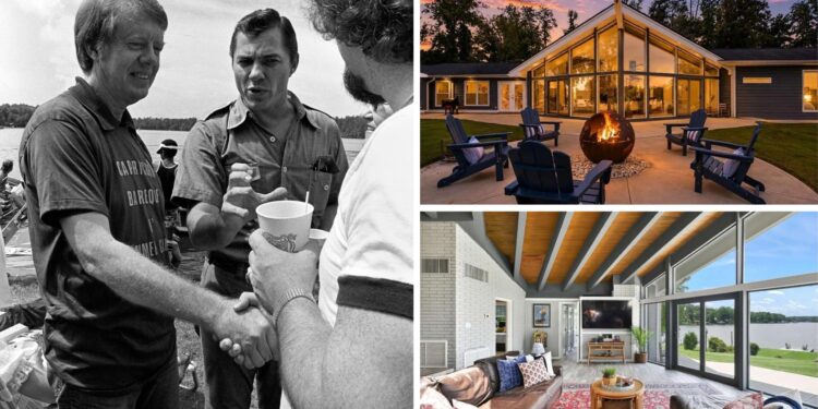 Jimmy Carter and Andy Warhol Once Partied at This $2 Million Georgia Estate