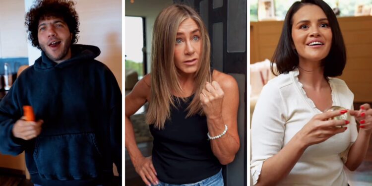 Selena Gomez and Benny Blanco Cause Chaos in Jennifer Aniston’s Mansion