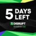 5 days left: Save up to $410 on Disrupt 2026 passes