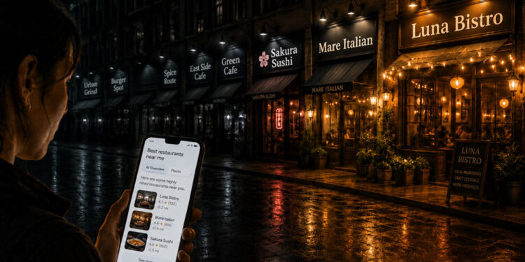 Most Restaurants Missing From AI Recommendations: Study