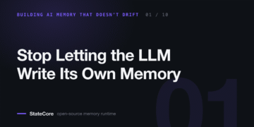 Stop Letting the LLM Write Its Own Memory