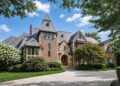 ‘Magnificent’ $7.2 Million Stone Manor Boasts Beautiful 2-Story Library