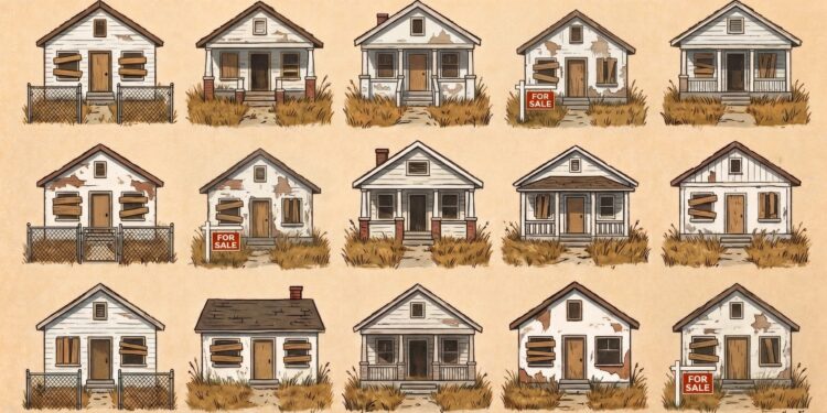 10% of All Homes Sit Vacant, but Only a Tiny Fraction Are for Sale