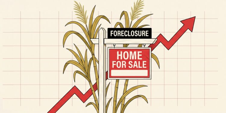 Foreclosures Hit 7-Year High as Pandemic Relief Ends