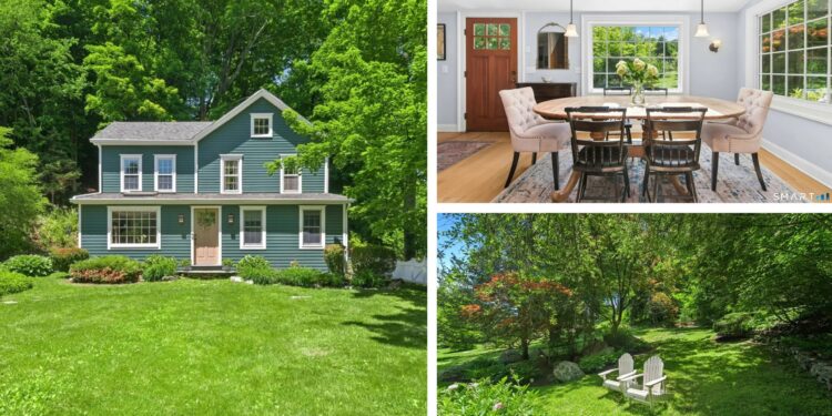 110-Year-Old Connecticut Colonial Comes With Certified Wildlife Habitat