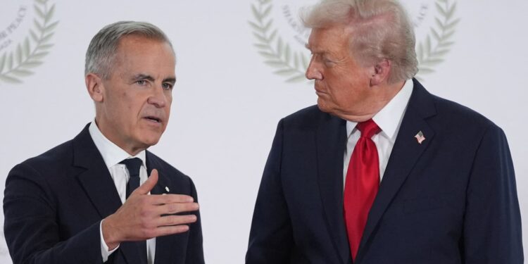 Trump, Carney reportedly in talks ahead of new 50% Canada tariffs