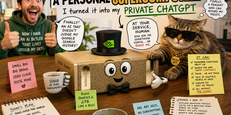 NVIDIA Sent Me a Personal Supercomputer. I Turned It Into My Private ChatGPT