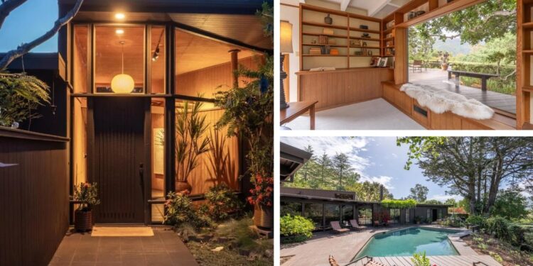 Midcentury Carmel Valley Time Capsule Lists for the First Time in 55 Years for $2.4 Million