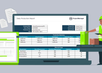 8 Free Production Report Templates for Excel & Word