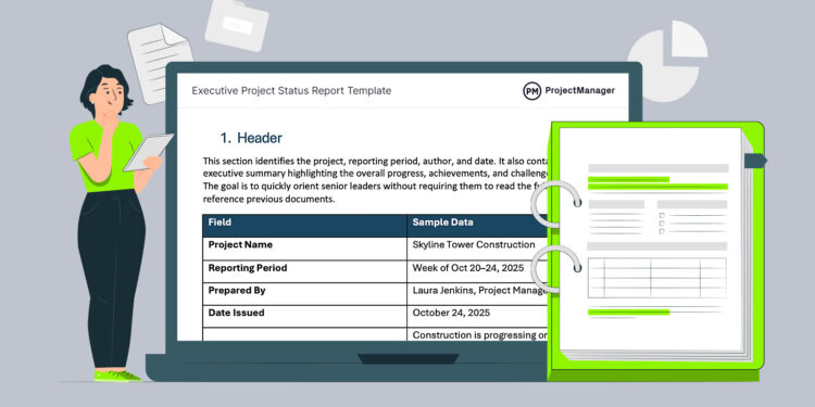 8 Free Status Report Templates for Excel