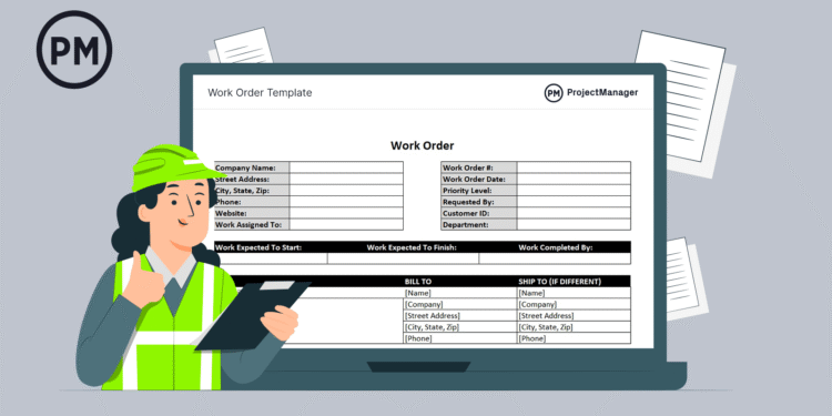 8 Free Work Order Templates for Excel and Word