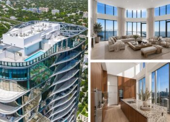 This $31 Million Miami Triplex Penthouse Has Its Own Rooftop Pool and Spa
